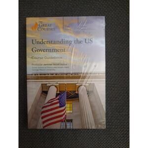 The Great Courses Understanding the US Govt 4 DVDs With Guidebook New Sealed